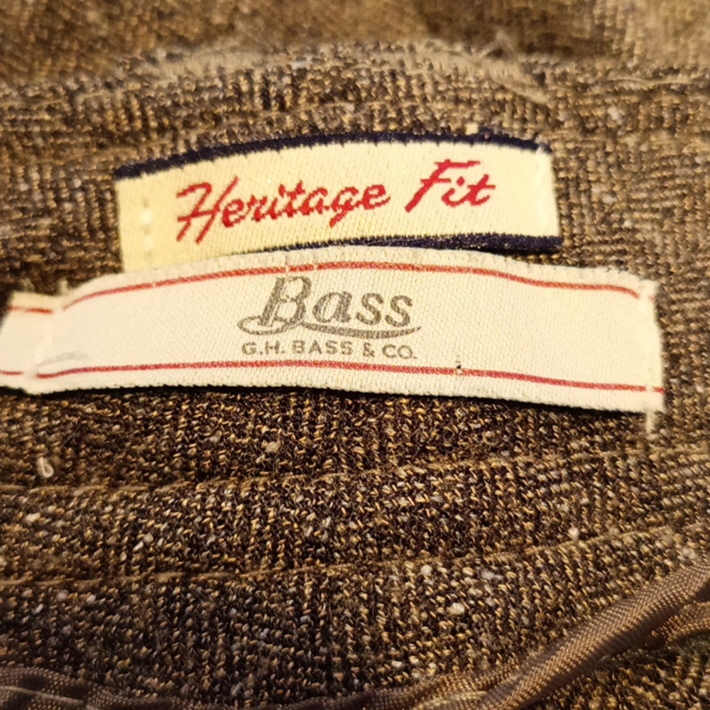 Womens Gray slacks pants Heritage fit BASS sz 6